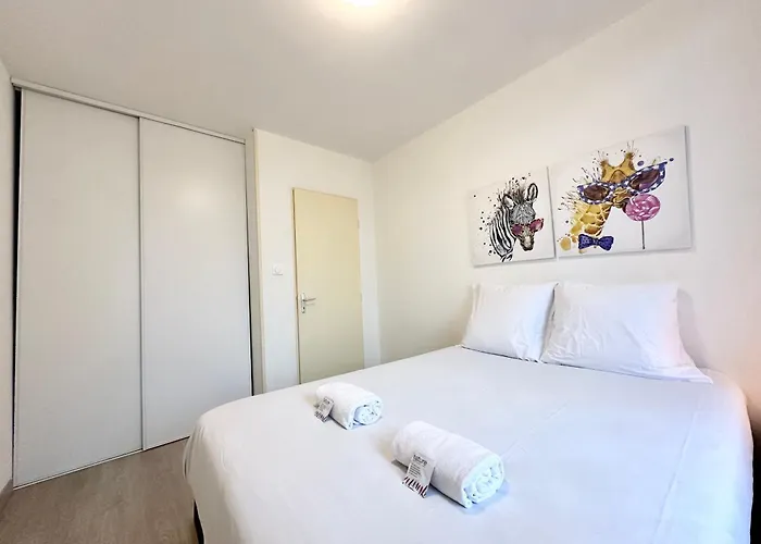 Les 3 Rivieres - Vue Imprenable & Hyper Centre Lägenhet